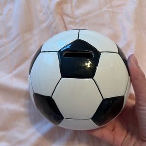 Soccer Ball Piggy Bank